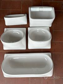 Accessori in ceramica per il bagno