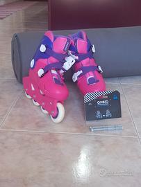 Roller blade, pattini  in  linea bambina 