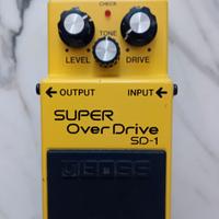 pedale Boss SUPER OverDrive SD-1