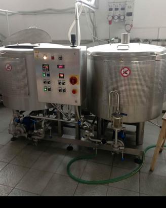Impianto produzione birra