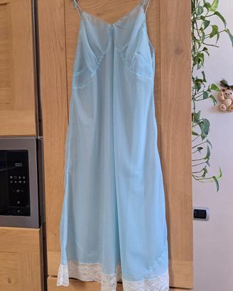 Sottoveste vintage  anni '50 / '60  con pizzo 