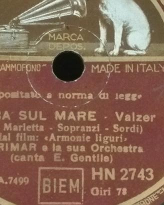 Vari 78 giri: voce del padrone etc