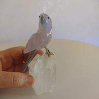 Pappagallo in quarzo 