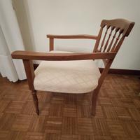 poltroncina da camera da letto 