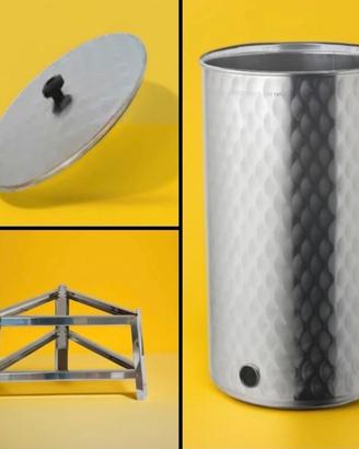 Maturatore Miele Inox 200kg - Contenitore Miele