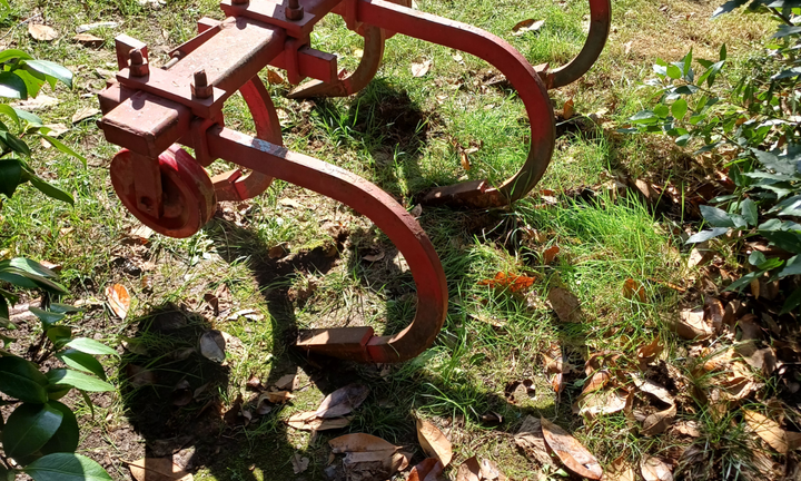 Trattore Goldoni e attrezzatura