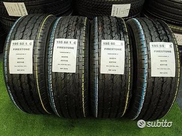 4 gomme 195 60 16C FIRESTONE RIF2372