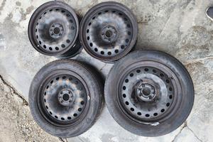Set 4 cerchi in ferro da 16''   per FIAT 