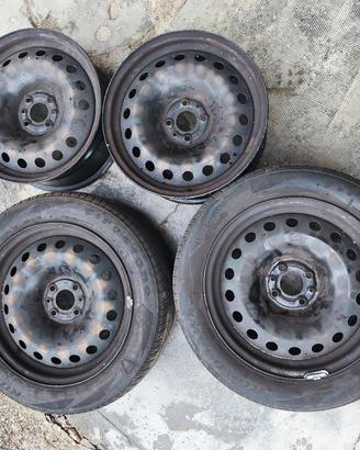 Set 4 cerchi in ferro da 16''   per FIAT 