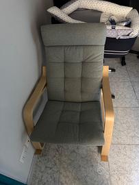 sedia a dondolo Ikea