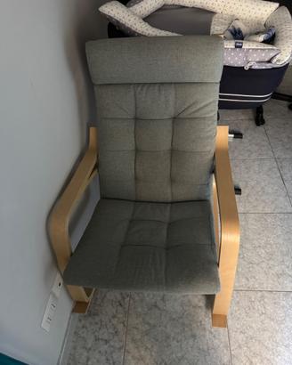 sedia a dondolo Ikea
