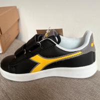 Diadora sportware lifestyle Nero e giallo