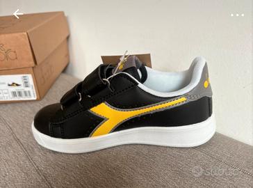 Diadora sportware lifestyle Nero e giallo