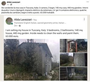 Due piani con giardino di 440 mq