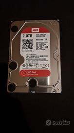 HDD Nas WD Red (Plus) 2Tb disco 2