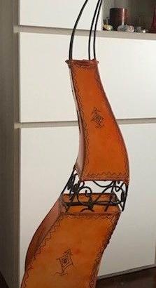 Lampada in ferro battuto