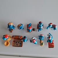 KINDER SORPRESA SQUALIBABA' 1995 + 10 CARTINE 