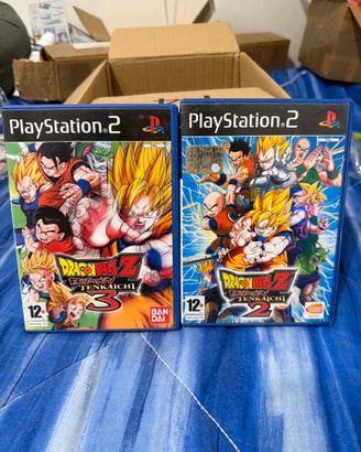 Dragon Ball Z Budokai Tenkaichi 2 e 3 PS2