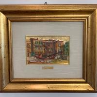 Quadro “Vecchia Marina” con cornice