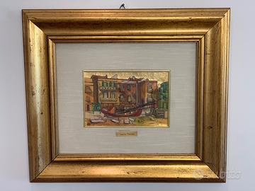 Quadro “Vecchia Marina” con cornice