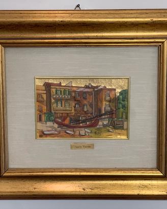 Quadro “Vecchia Marina” con cornice