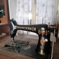 Singer macchina per cucire anni 30 con base