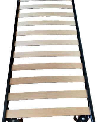 Rete letto singolo 80 cm x 190 cm + materasso