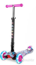 Monopattino regolabile e ripiegabile 