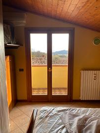 porta finestra in legno 