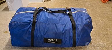 Tenda affiancata per campeggio