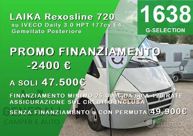 MOTORHOME LAIKA DUCATO 6 POSTI DINETTE TRASVERSALE
