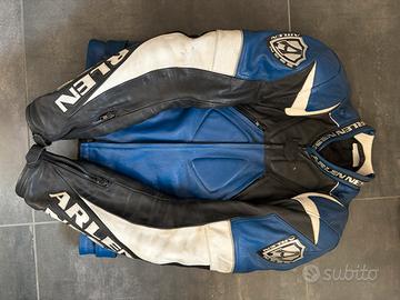 Tuta moto Arlen Ness, tg. 54 in pelle divisibile