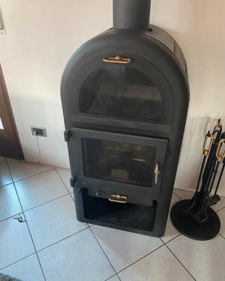 Stufa a legna con forno SCAN