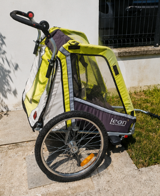 Carrellino bici Papilioshop Leon 2 posti