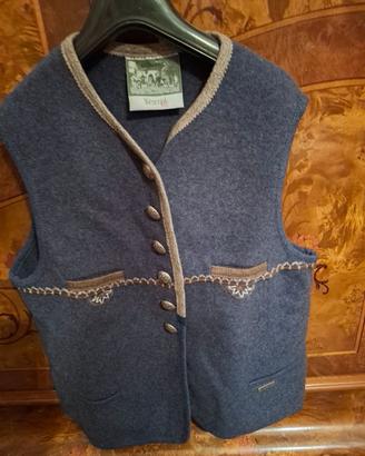 Gilet in lana tipico tirolese