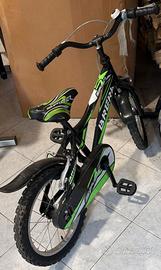bici brera SPIDER verde bambino 5-6 anni
