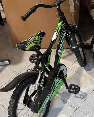 bici brera SPIDER verde bambino 5-6 anni