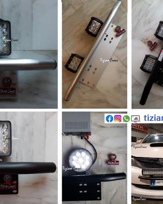 BULL BAR universale led bar SUV PANDA MONOVOLUME