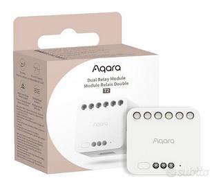 Modulo Doppio Relè T2 Zigbee 3.0, Richiede HUB Aqa