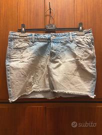 Minigonna jeans