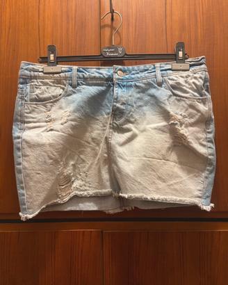 Minigonna jeans