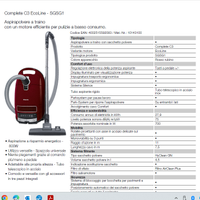 ASPIRAPOLVERE MIELE mod. Complete C3 ECOLINE