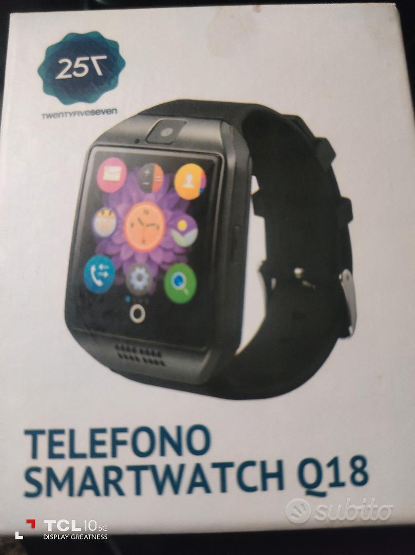 Orologio con store telefono incorporato