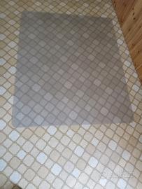 Tappeto da pavimento trasparente in PVC spess 2mm