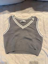 Maglioncino smanicato Hollister Donna