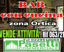 BAR con CUCINA zona Ortica a Milano