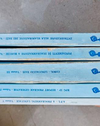 Libri vintage informatica: COBOL, RPGII, APL. Rare
