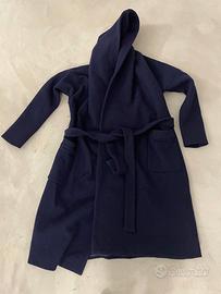 Cappotto in lana bluette Scoop