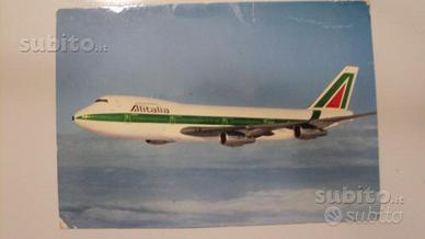 Cartoline aerei alitalia anni 80