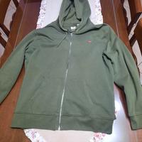 Felpa con cappuccio Levi's, verde.